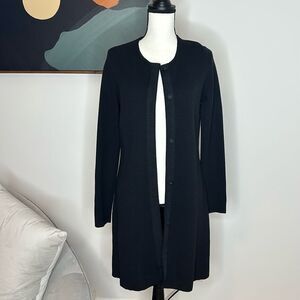 Eileen Fisher wool long cardigan, extra small